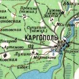 Артёмовская на карте