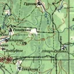 Никиткино на карте
