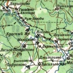 Коробово на карте