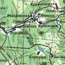 Бекетовская на карте