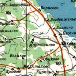 Алексеево на карте