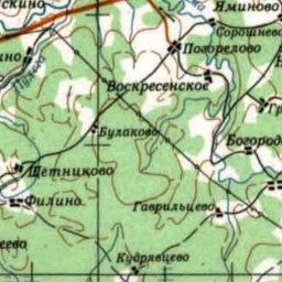 Булаково на карте
