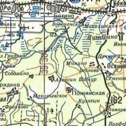 Гавриловская на карте