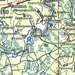 Левино на карте