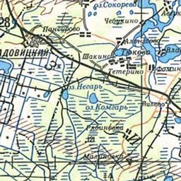 Радовицкий на карте