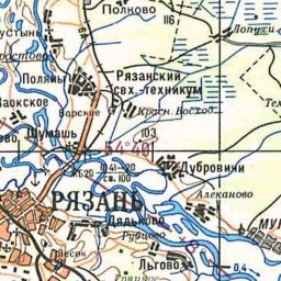Лужки на карте