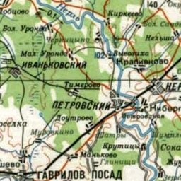 Морозово на карте