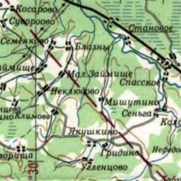 Левино на карте
