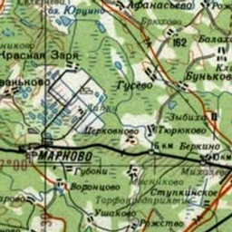 Губино на карте