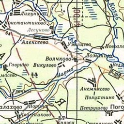Левино на карте