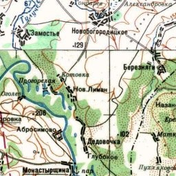 Замостье на карте