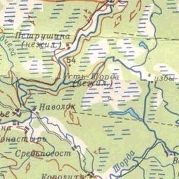 Понизовье на карте