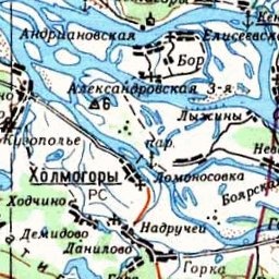 Данилово на карте
