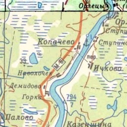 Демидово на карте