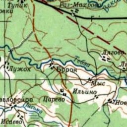 Боково на карте