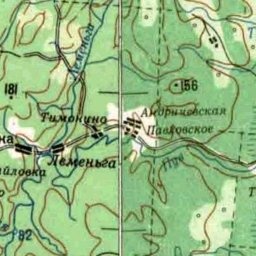 Тимонино на карте