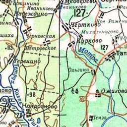 Теренино на карте