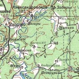 Подлужье на карте