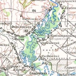 Сидоровка на карте
