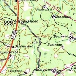 Рыжёво на карте