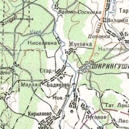 Дураково на карте