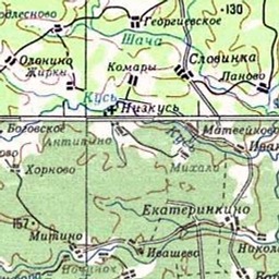 Михали на карте