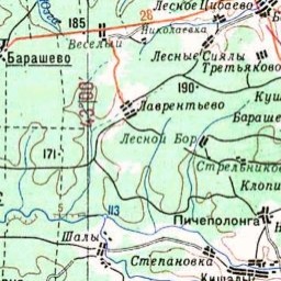 Бабеево на карте