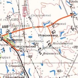Новосельский на карте