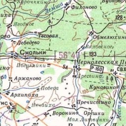 Мехово на карте