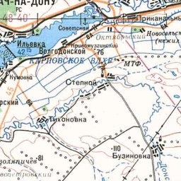 Новосельский на карте