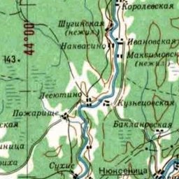 Максимовская на карте