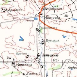 Козловка на карте