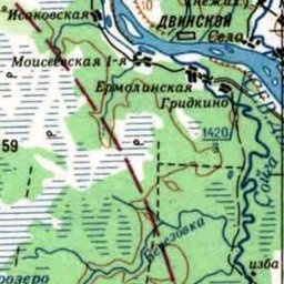 Власовская на карте