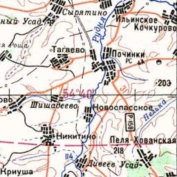 Дураково на карте
