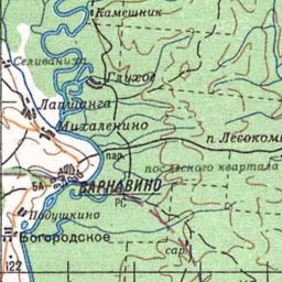 Заболотье на карте