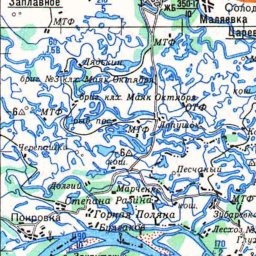 Горная Поляна на карте