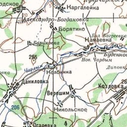 Козловка на карте