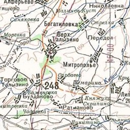 Силино на карте