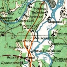 Ширяево на карте