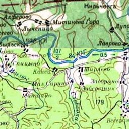 Пронино на карте