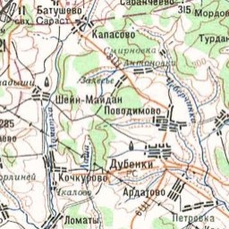 Чкалово на карте