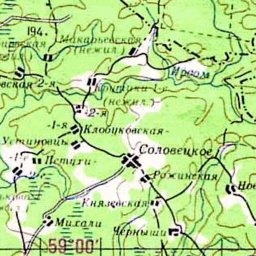 Михали на карте