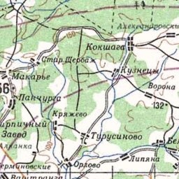 Орлово на карте