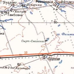 Чкалово на карте