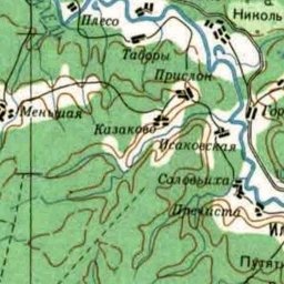 Горбачиха на карте