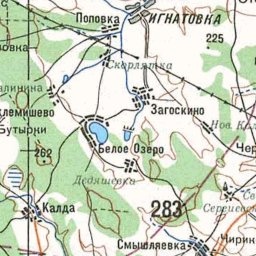 Поповка на карте