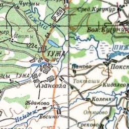 Зименки на карте
