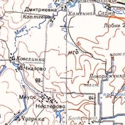 Чкалово на карте