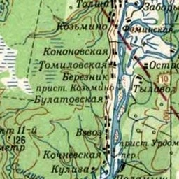 Забелино на карте