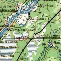 Харинская на карте